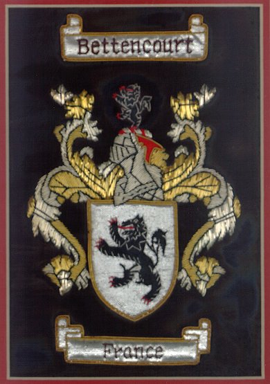 Bettencourt coat of arms
