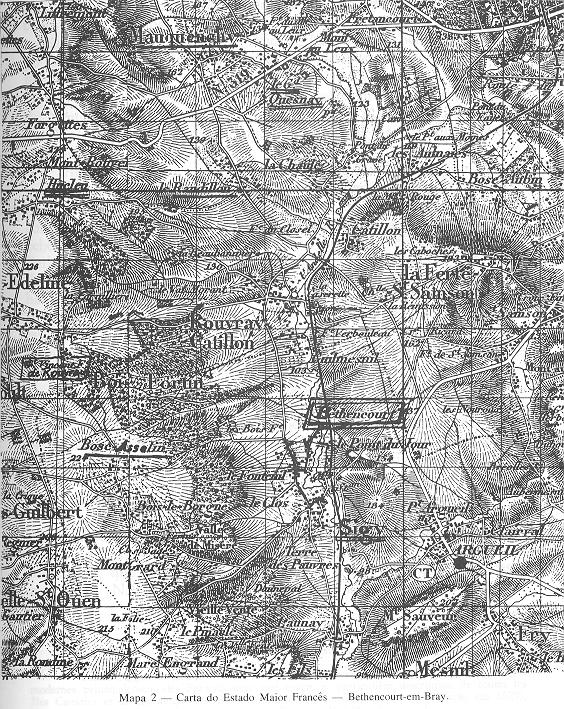 Map of Béthencourt